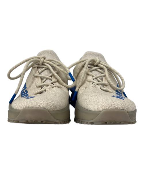 adidas（アディダス）adidas (アディダス) Pharrell Williams (ファレルウィリアムス) adidas × Pharrell Williams　ローカットスニーカー ブルー×アイボリー サイズ:28.0の古着・服飾アイテム