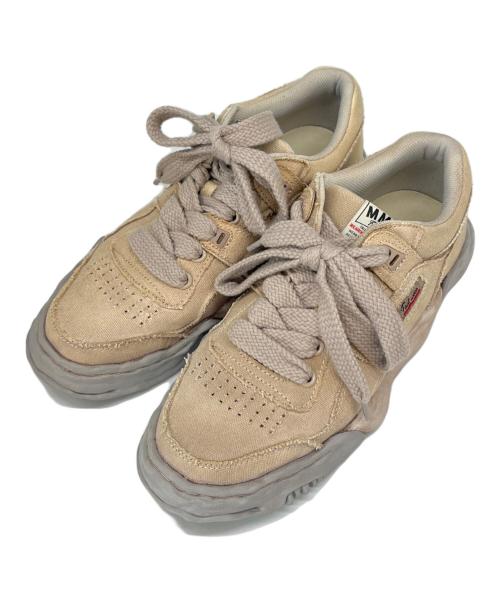 Maison MIHARA YASUHIRO（メゾン ミハラ ヤスヒロ）Maison MIHARA YASUHIRO (メゾン ミハラ ヤスヒロ) Maison MIHARA YASUHIRO　PARKER OG Sole Over-dyed　ローカットスニーカー ベージュ サイズ:43の古着・服飾アイテム