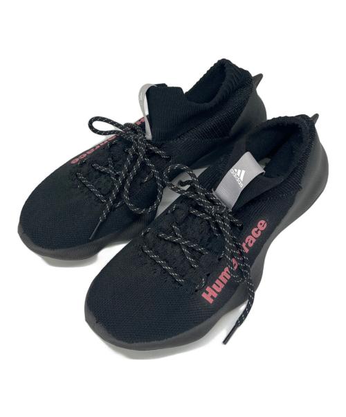 adidas（アディダス）adidas (アディダス) Pharrell WILLIAMS (ファレルウィリアムス) adidas × Pharrell WILLIAMS  HUMANRACE SICHONA ミッドカットスニーカー ブラック サイズ:28.5の古着・服飾アイテム