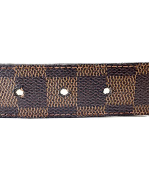 LOUIS VUITTON（ルイ ヴィトン）LOUIS VUITTON (ルイ ヴィトン) LOUIS VUITTON　ダミエ　レザーベルト ブラウンの古着・服飾アイテム