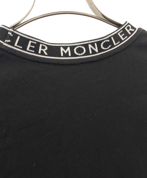 MONCLER（モンクレール）MONCLER (モンクレール) MONCLER　半袖カットソー ブラック サイズ:Ｌの古着・服飾アイテム