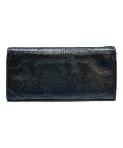 Dior（ディオール）DIOR (ディオール) バーティカルロングウォレット　長財布 ブラックの古着・服飾アイテム