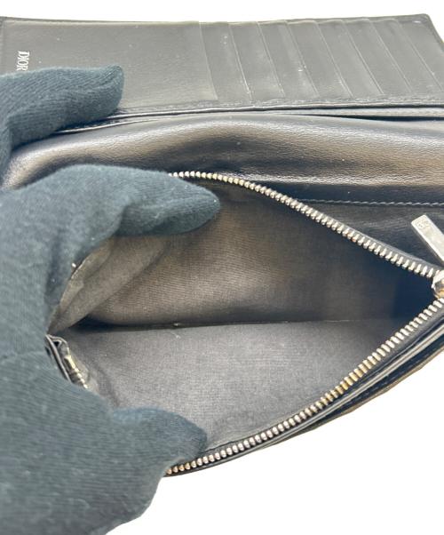 Dior（ディオール）DIOR (ディオール) バーティカルロングウォレット　長財布 ブラックの古着・服飾アイテム