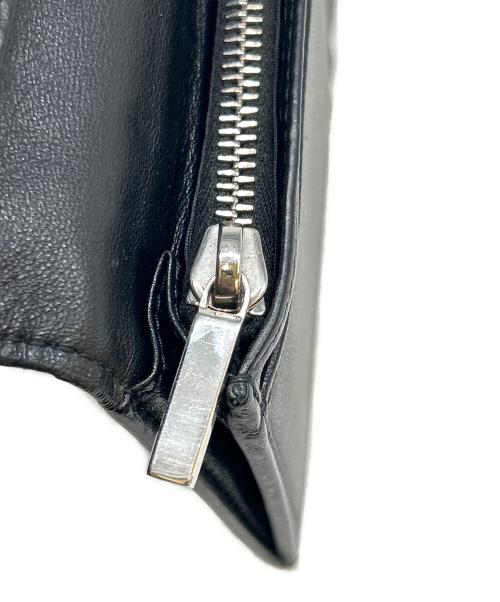 Dior（ディオール）DIOR (ディオール) バーティカルロングウォレット　長財布 ブラックの古着・服飾アイテム