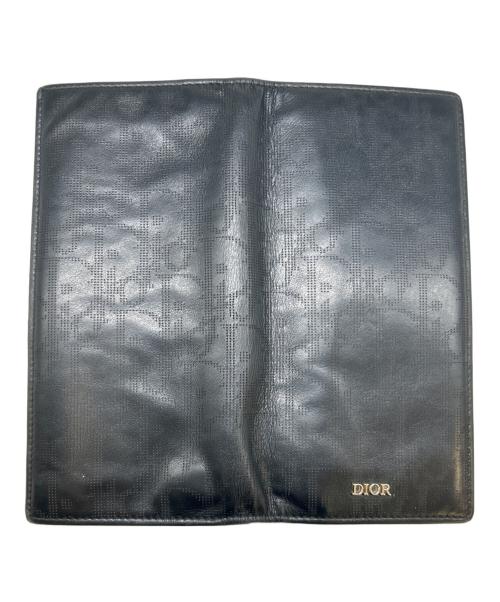 Dior（ディオール）DIOR (ディオール) バーティカルロングウォレット　長財布 ブラックの古着・服飾アイテム
