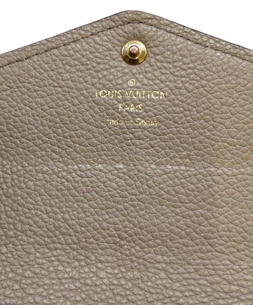 LOUIS VUITTON（ルイ ヴィトン）LOUIS VUITTON (ルイ ヴィトン) モノグラム  LOUIS VUITTON  長財布 ベージュの古着・服飾アイテム