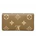 LOUIS VUITTON (ルイ ヴィトン) モノグラム  LOUIS VUITTON  長財布 ベージュ：50000円
