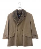 Burberry'sバーバリー）の古着「Burberry's　ウール裏ボアコート」｜ブラウン