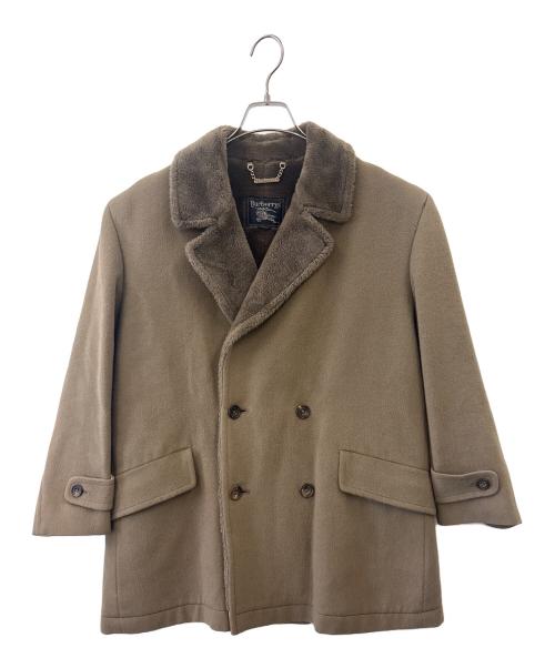 Burberry's（バーバリー）Burberry's (バーバリー) Burberry's　ウール裏ボアコート ブラウン サイズ:Sの古着・服飾アイテム