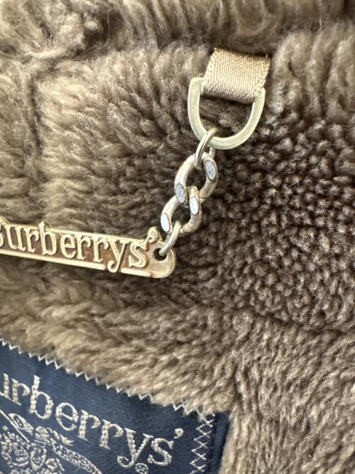 Burberry's（バーバリー）Burberry's (バーバリー) Burberry's　ウール裏ボアコート ブラウン サイズ:Sの古着・服飾アイテム