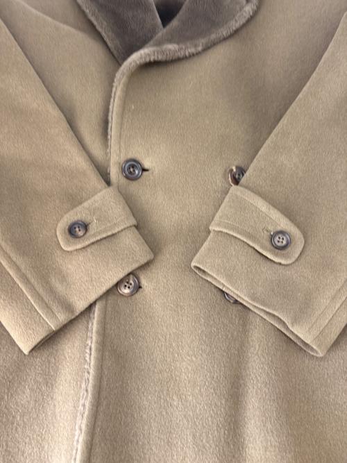 Burberry's（バーバリー）Burberry's (バーバリー) Burberry's　ウール裏ボアコート ブラウン サイズ:Sの古着・服飾アイテム