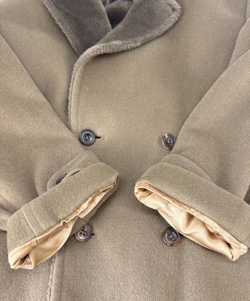 Burberry's（バーバリー）Burberry's (バーバリー) Burberry's　ウール裏ボアコート ブラウン サイズ:Sの古着・服飾アイテム