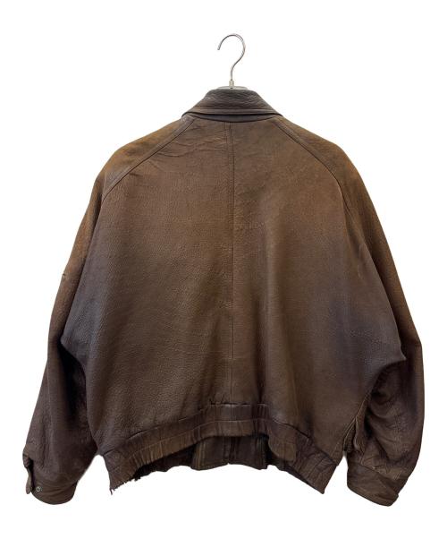 COMSTOCK（カムストック）COMSTOCK (カムストック) COMSTOCK　レザージャケット ブラウン サイズ:不明の古着・服飾アイテム