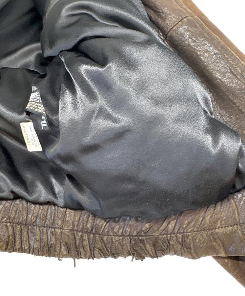COMSTOCK（カムストック）COMSTOCK (カムストック) COMSTOCK　レザージャケット ブラウン サイズ:不明の古着・服飾アイテム