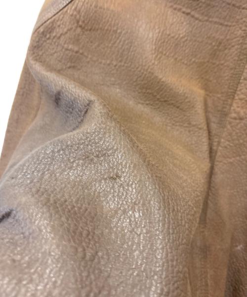 COMSTOCK（カムストック）COMSTOCK (カムストック) COMSTOCK　レザージャケット ブラウン サイズ:不明の古着・服飾アイテム