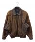COMSTOCK（カムストック）の古着「COMSTOCK　レザージャケット」｜ブラウン