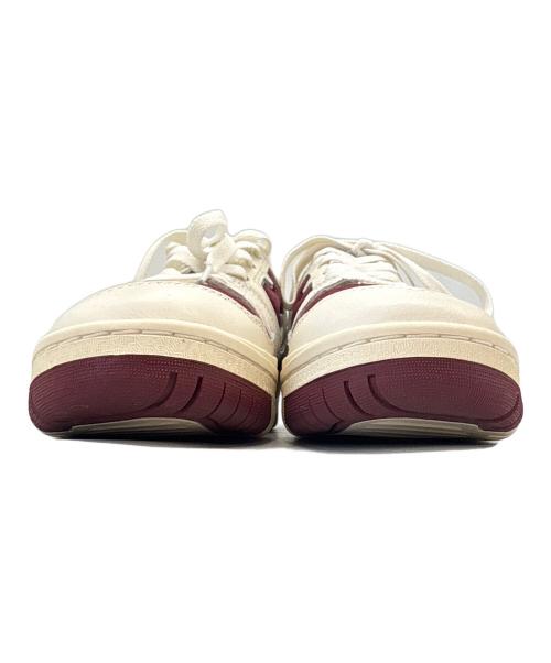 NEW BALANCE（ニューバランス）NEW BALANCE (ニューバランス) NEW BALANCE　550 Sea Salt Classic CRIMSON　ローカットスニーカー ホワイト×レッド サイズ:23の古着・服飾アイテム