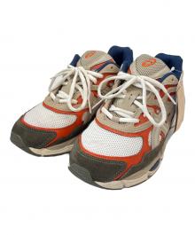 asics（アシックス）の古着「asics　GEL-NYC　スニーカー」｜ホワイト×ベージュ×オレンジ