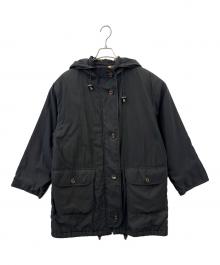 Burberry's（バーバリー）の古着「Burberry's　ライナー付フーデットコート」｜ブラック