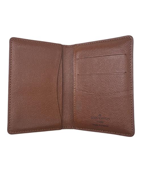 LOUIS VUITTON（ルイ ヴィトン）LOUIS VUITTON (ルイ ヴィトン) LOUIS VUITTON　モノグラム　名刺入れ ブラウンの古着・服飾アイテム