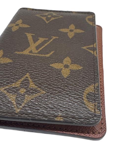 LOUIS VUITTON（ルイ ヴィトン）LOUIS VUITTON (ルイ ヴィトン) LOUIS VUITTON　モノグラム　名刺入れ ブラウンの古着・服飾アイテム