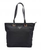 PRADAプラダ）の古着「PRADA　ナイロントートバッグ」｜ブラック