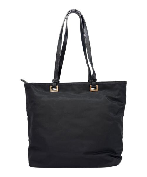 PRADA（プラダ）PRADA (プラダ) PRADA　ナイロントートバッグ ブラックの古着・服飾アイテム