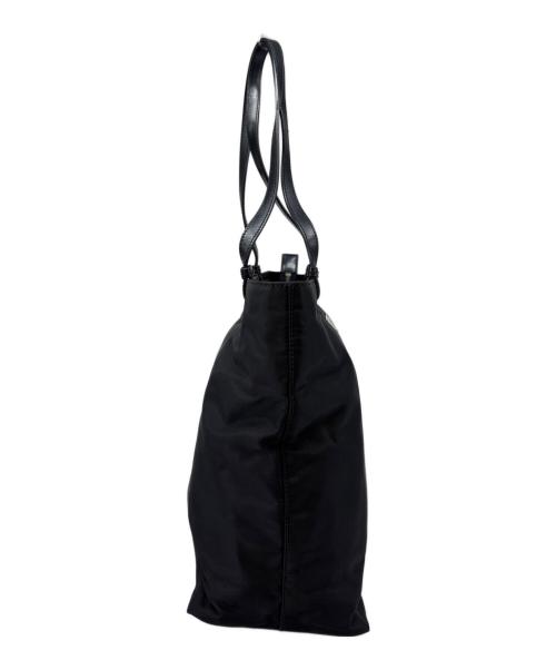 PRADA（プラダ）PRADA (プラダ) PRADA　ナイロントートバッグ ブラックの古着・服飾アイテム