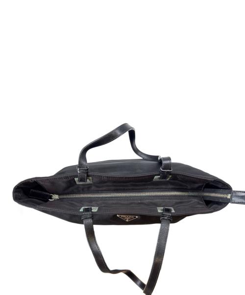 PRADA（プラダ）PRADA (プラダ) PRADA　ナイロントートバッグ ブラックの古着・服飾アイテム
