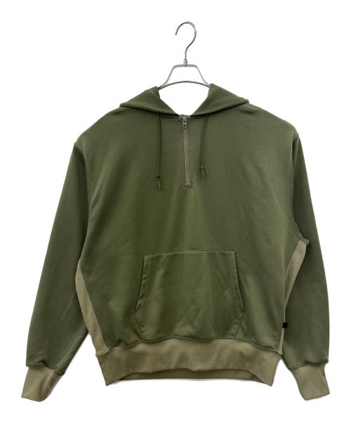 DAIWA PIER39（ダイワ ピア39）DAIWA PIER39 (ダイワ ピア39) DAIWA PIER39　ハーフジップパーカー グリーン サイズ:Mの古着・服飾アイテム