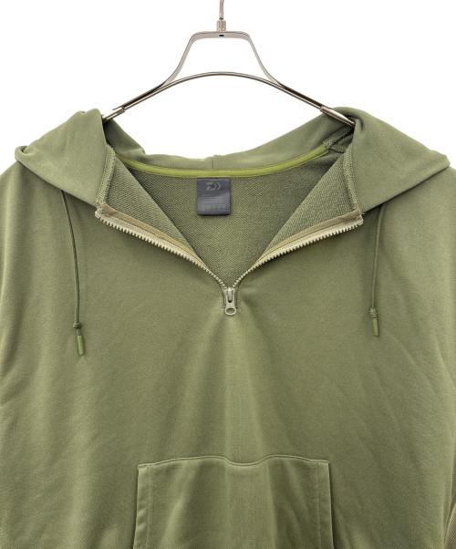 DAIWA PIER39（ダイワ ピア39）DAIWA PIER39 (ダイワ ピア39) DAIWA PIER39　ハーフジップパーカー グリーン サイズ:Mの古着・服飾アイテム