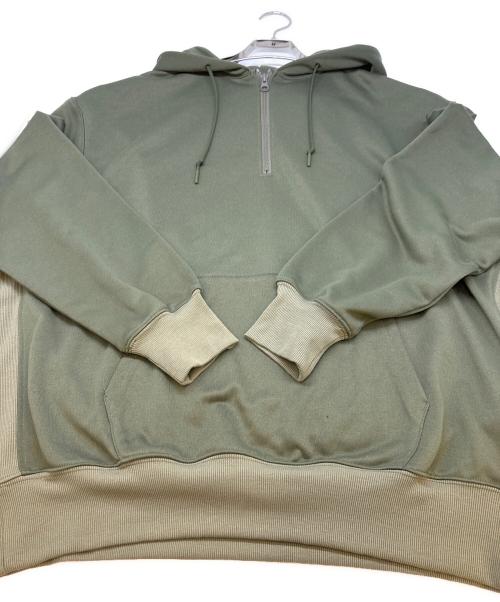 DAIWA PIER39（ダイワ ピア39）DAIWA PIER39 (ダイワ ピア39) DAIWA PIER39　ハーフジップパーカー グリーン サイズ:Mの古着・服飾アイテム