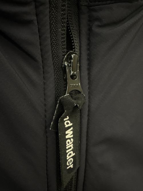 and wander（アンドワンダー）and wander (アンドワンダー) and wander　top fleece jacket　フーデッドジャケット ネイビー サイズ:3の古着・服飾アイテム