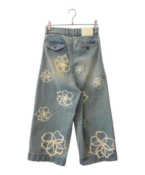 soerte（ソエルテ）soerte (ソエルテ) CAMPHOR WOOD (カンファーウッド) soerte　CAMPHOR WOOD　デニムパンツ インディゴ サイズ:1の古着・服飾アイテム