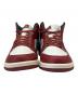 中古・古着 NIKE (ナイキ) NIKE Air Jordan 1 Mid スニーカー レッド×ホワイト×グリーン サイズ:27：10000円