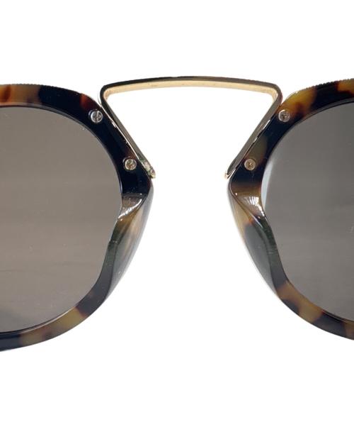 YOHJI YAMAMOTO（ヨウジヤマモト）YOHJI YAMAMOTO (ヨウジヤマモト) YOHJI YAMAMOTO　サングラス フレーム：ゴールド×ブラウン サイズ:49□23の古着・服飾アイテム