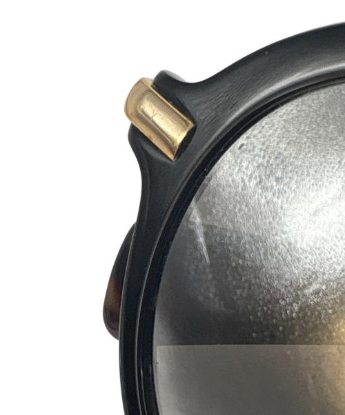 YOHJI YAMAMOTO（ヨウジヤマモト）YOHJI YAMAMOTO (ヨウジヤマモト) YOHJI YAMAMOTO　サングラス フレーム：ゴールド×ブラウン サイズ:49□23の古着・服飾アイテム