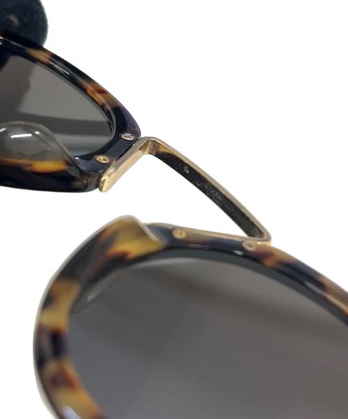 YOHJI YAMAMOTO（ヨウジヤマモト）YOHJI YAMAMOTO (ヨウジヤマモト) YOHJI YAMAMOTO　サングラス フレーム：ゴールド×ブラウン サイズ:49□23の古着・服飾アイテム