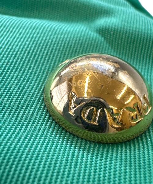 PRADA（プラダ）PRADA (プラダ) PRADA　TESSUTO CITY　ハンドバッグ グリーンの古着・服飾アイテム