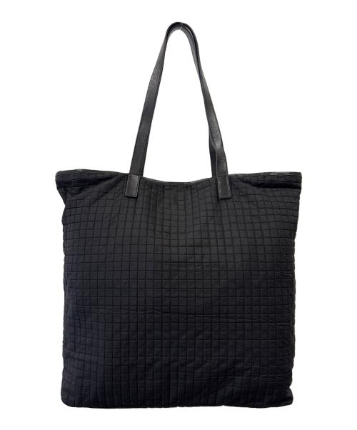 PRADA（プラダ）PRADA (プラダ) PRADA　キルティングトートバッグ ブラックの古着・服飾アイテム