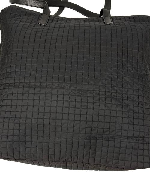 PRADA（プラダ）PRADA (プラダ) PRADA　キルティングトートバッグ ブラックの古着・服飾アイテム