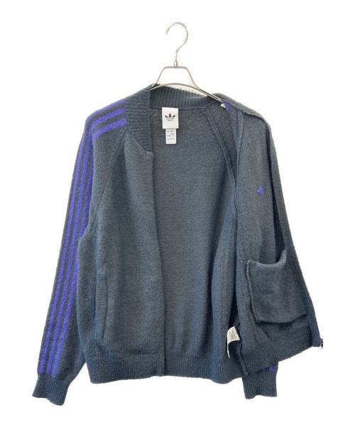 adidas Originals（アディダスオリジナル）adidas Originals (アディダスオリジナル) adidas originals　厚手ニット グレー サイズ:Lの古着・服飾アイテム