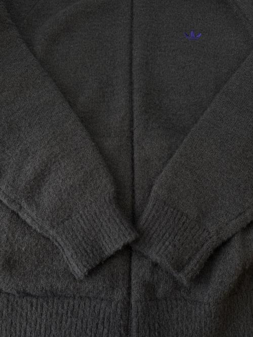 adidas Originals（アディダスオリジナル）adidas Originals (アディダスオリジナル) adidas originals　厚手ニット グレー サイズ:Lの古着・服飾アイテム
