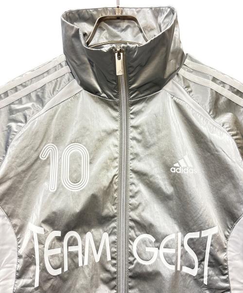 adidas（アディダス）adidas (アディダス) adidas　ウインドブレーカー シルバー サイズ:Sの古着・服飾アイテム