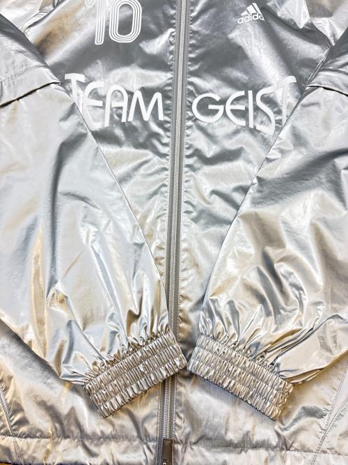 adidas（アディダス）adidas (アディダス) adidas　ウインドブレーカー シルバー サイズ:Sの古着・服飾アイテム