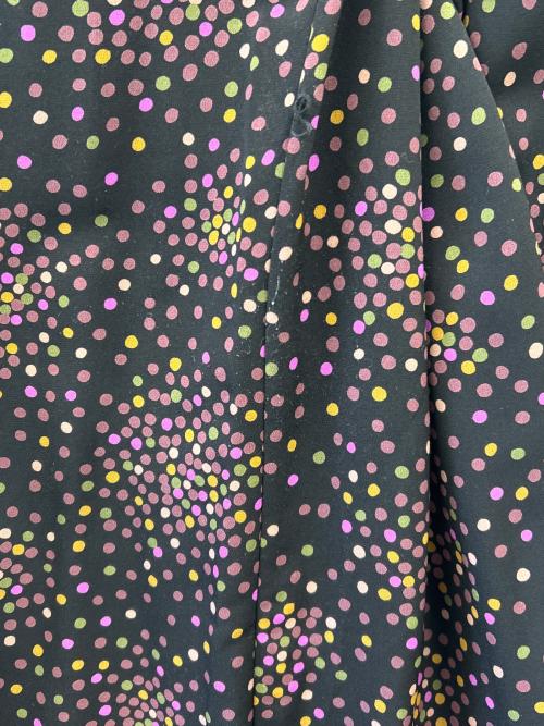 Kate Spade（ケイトスペード）Kate Spade (ケイトスペード) Kate Spade　長袖ワンピース ブラック×ピンクの古着・服飾アイテム