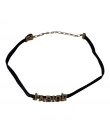 Christian Dior（クリスチャン ディオール）の古着「Christian Dior　チョーカー」｜ブラック