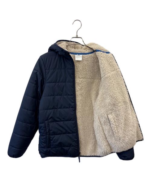 Patagonia（パタゴニア）Patagonia (パタゴニア) Patagonia　リバーシブルボアジャケット ネイビー サイズ:XXL 16−8の古着・服飾アイテム