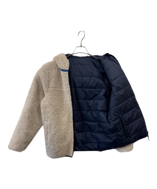 Patagonia（パタゴニア）Patagonia (パタゴニア) Patagonia　リバーシブルボアジャケット ネイビー サイズ:XXL 16−8の古着・服飾アイテム