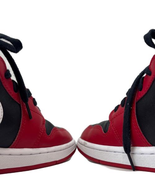 NIKE（ナイキ）NIKE (ナイキ) NIKE　Air Jordan 1 Mid Gym Red/Black　スニーカー レッド×ブラック×ホワイト サイズ:27の古着・服飾アイテム